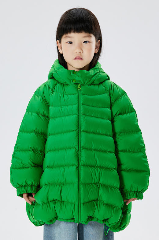 JNBY  22年冬款  宽松版中长款羽绒服  1MAC10580 商品图0