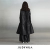JUDYHUA 抽绳口袋拼接设计款风衣 商品缩略图2