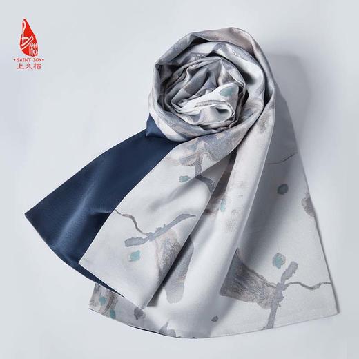 SAINTJOY/宋锦双面长巾  蜉蝣 SCS19008 商品图3
