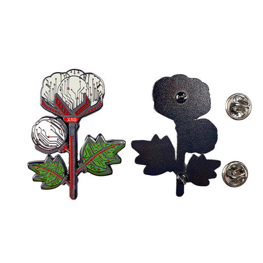 XAG 赛博棉花 金属徽章 商品图2