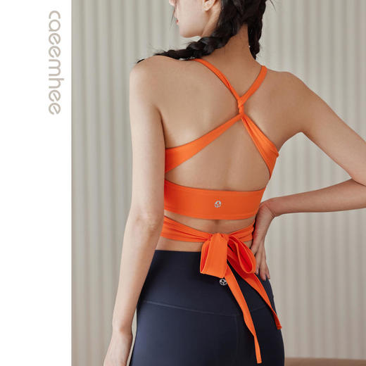 卡益裸感磨毛瑜伽服背心KU04119 商品图3