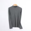 羊毛德绒半高领发热打底衫女士秋冬季春款磨毛蓄热打底修身长袖 商品缩略图7