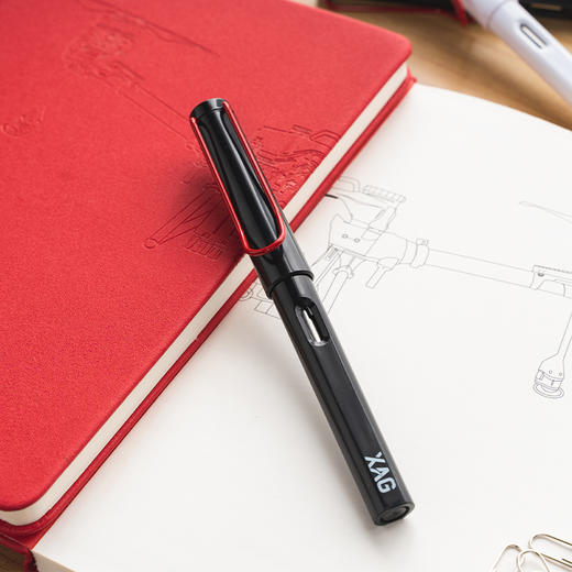 XAG 极飞红 签字笔 商品图3