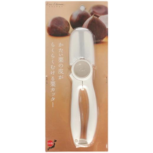 【清仓特惠2折】日本贝印板栗开口器核桃夹子剥栗子神器剪刀钳家用剥壳生板栗去皮 商品图4
