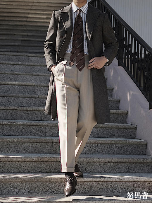 「12色可选」T.INGENIATOR Whipcord 马裤呢澳洲美丽诺羊毛意式工艺裤装 商品图5