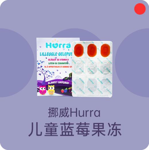 蓝莓精华果冻/挪威Hurra/水果口味/含护眼成分/儿童青少年 商品图0