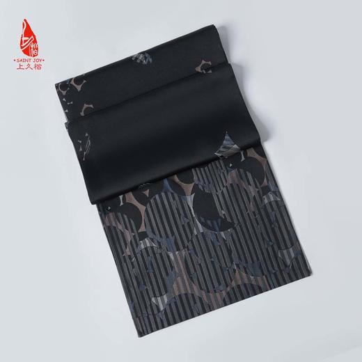 SAINTJOY/上久楷 宋锦围巾 浮光掠影黑色 SCS19027 商品图6