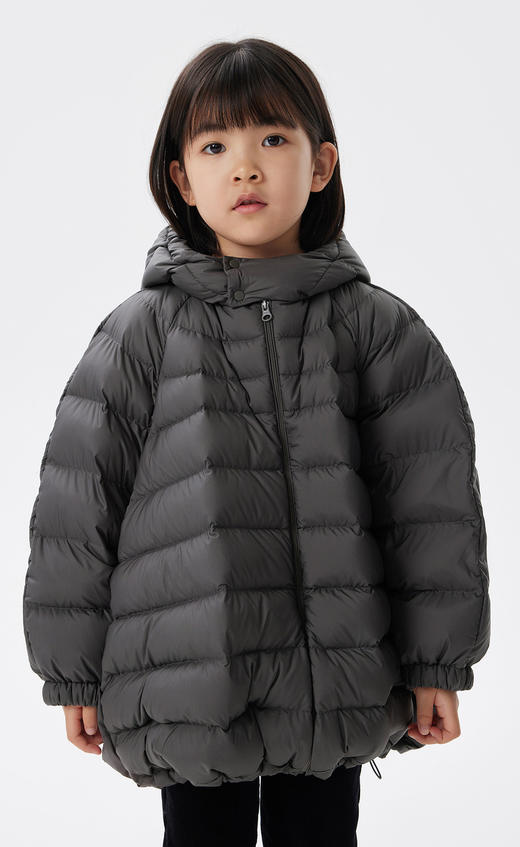 JNBY  22年冬款  宽松版中长款羽绒服  1MAC10580 商品图9