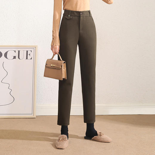 舒适保暖，高腰微弹哈伦裤MYX-60531 商品图5