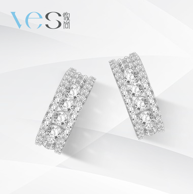 几何半圆冷淡风银925耳钉