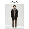 GXG男装 2022年极简系列黑色羽绒服冬季新品 商品缩略图1