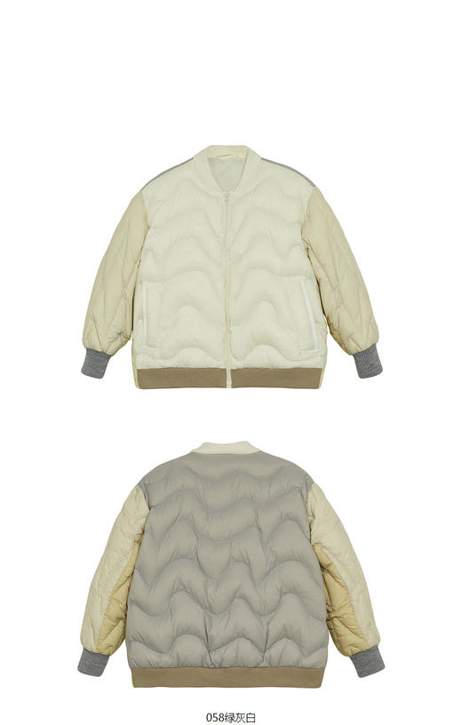 JNBY  22年冬款  男女童短裤撞色羽绒服  1MAC10520 商品图12