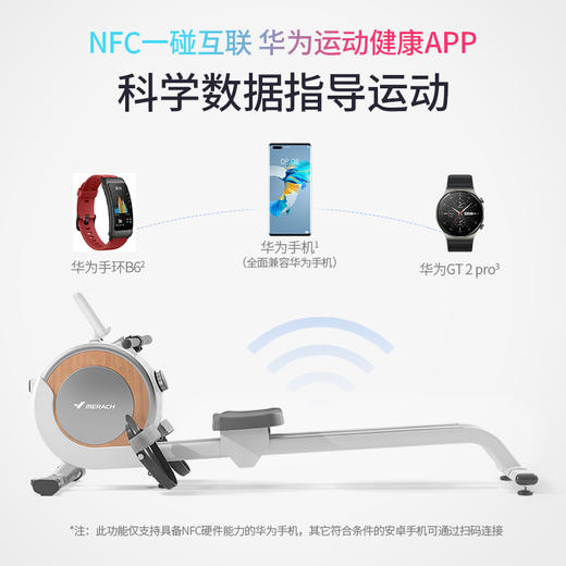麦瑞克超燃脂智能划船机Q1家用运动器材划船机 商品图3