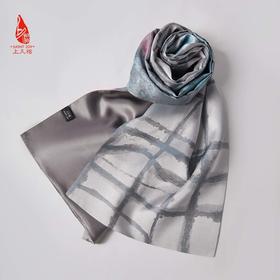 SAINTJOY/宋锦双面长巾 虹涧SCS19002