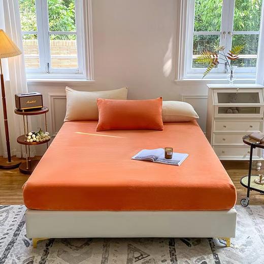 Za RAHØME同款【牛奶绒床笠】软糯亲肤 舒心睡眠 手感舒适 细腻绒质不掉毛 商品图0