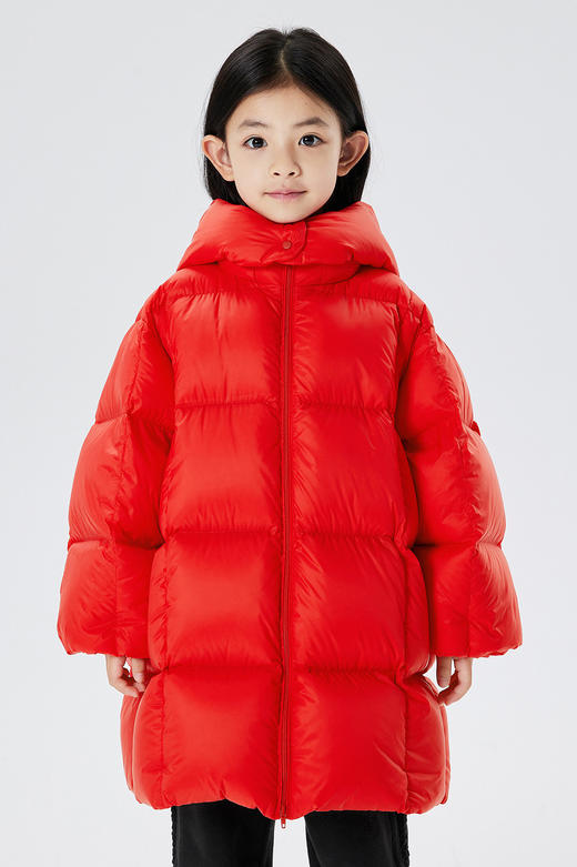 JNBY   22年冬款  长款H型羽绒服 1MAC10830 商品图0