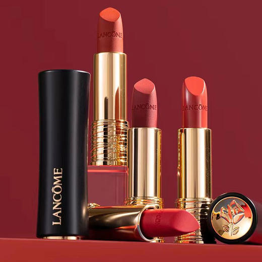 小蛮腰 196 兰蔻菁纯丝绒雾面哑光  新款196小蛮腰 胡萝卜色  上嘴显白 百搭 商品图1