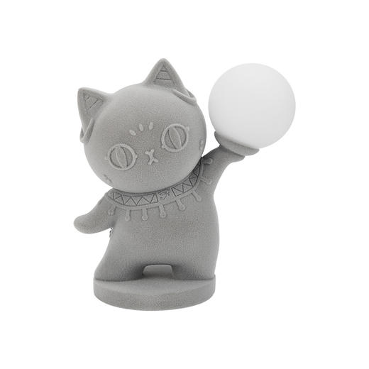 大英博物馆盖亚·安德森猫系列巴斯特植绒萌猫举明灯氛围灯礼物 商品图4