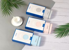 【团购展示】洁玉质素毛巾单条装礼盒TG19-01A