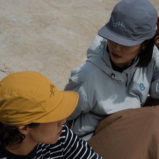 吃茶去×山池 联名限量版轻量化chichaqu再生尼龙平檐帽鸭舌帽 商品图0