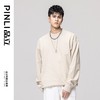 PINLI品立秋冬新款520克重磅圆领套头休闲卫衣oversize外套潮GD223309389 商品缩略图0