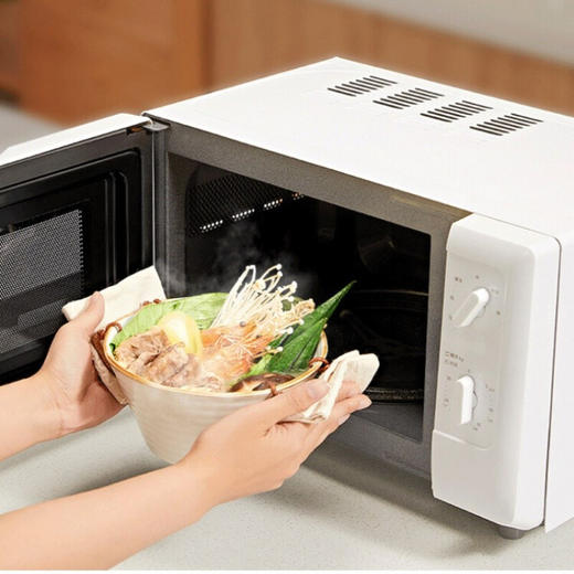 松下（Panasonic）ZMD安心系列 微波炉 家用多功能 一体转盘 械式无级旋钮 800W速热 NN-SM31MW 商品图5