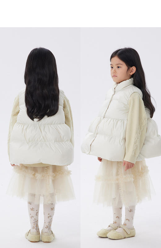 JNBY  22年冬款  花边设计中长款腰裙  1MAD10820 商品图7