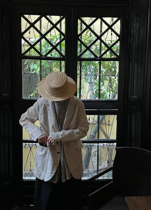 (4折) AU GARCONS 亚麻夹克外套 商品图14