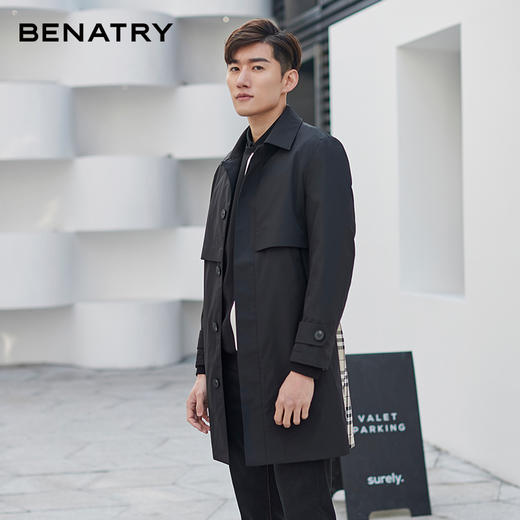 贝纳川休闲时尚风衣120117004402 商品图1