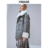 图不符下架-VIMAGE纬漫纪冬季新款保暖绵羊毛外套大衣V1414016 商品缩略图3