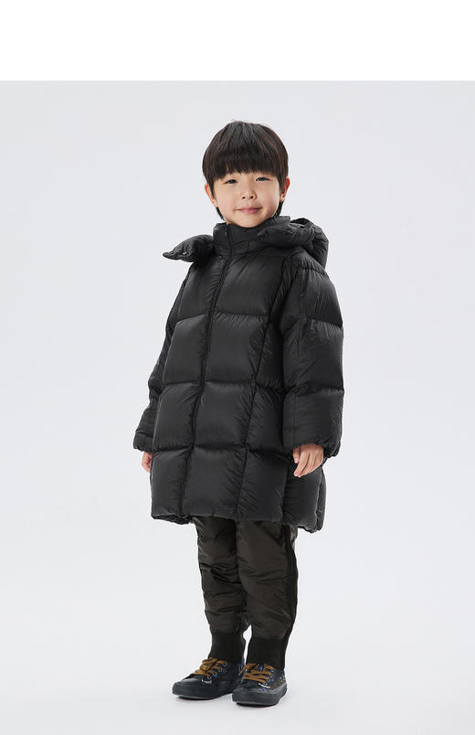 JNBY   22年冬款  长款H型羽绒服 1MAC10830 商品图4