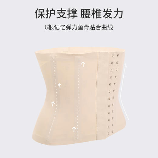 熳洁儿 塑腰收腹束腰带塑身产后塑形强力收小肚子22704101 商品图2