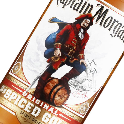 英国摩根船长原创金 朗姆酒 标配制酒 700ml 商品图2