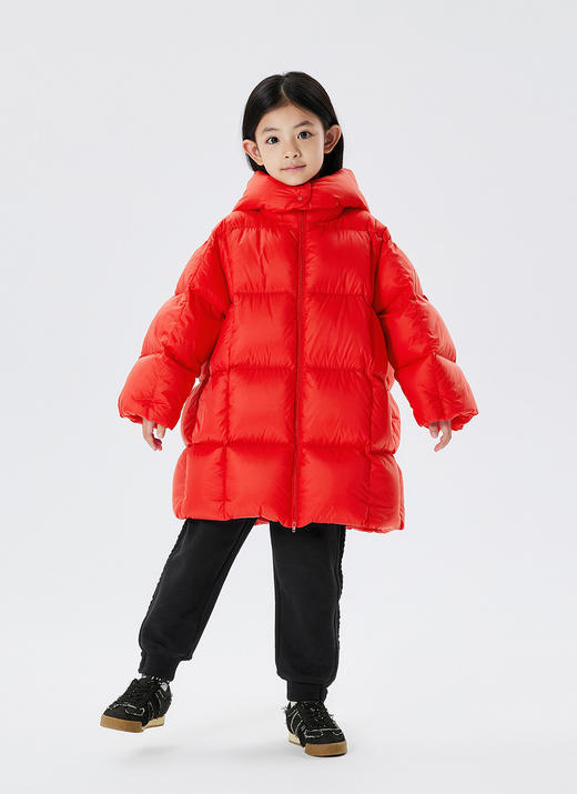 JNBY   22年冬款  长款H型羽绒服 1MAC10830 商品图11