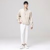 PINLI品立秋冬新款520克重磅圆领套头休闲卫衣oversize外套潮GD223309389 商品缩略图1