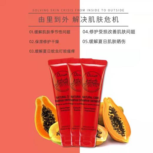 澳莉维亚红木瓜两件套礼盒套装（皂150g+木瓜膏25g） 商品图9