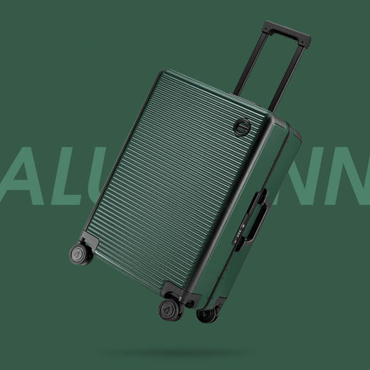 旅漫/Alumann 行李箱铝框TSA锁拉杆箱A-9711k 商品图7