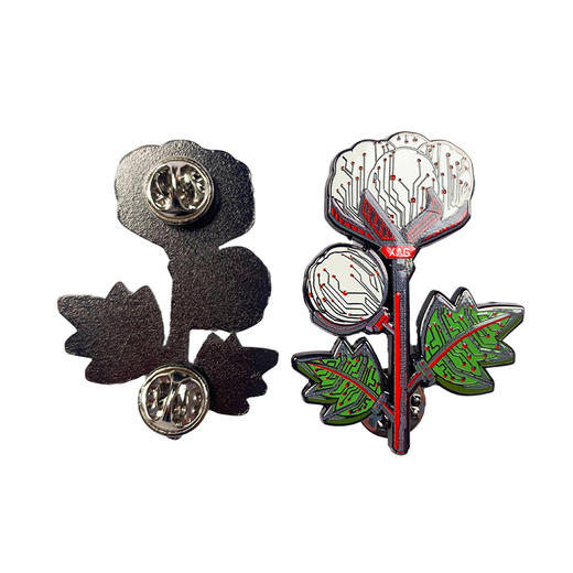 XAG 赛博棉花 金属徽章 商品图1