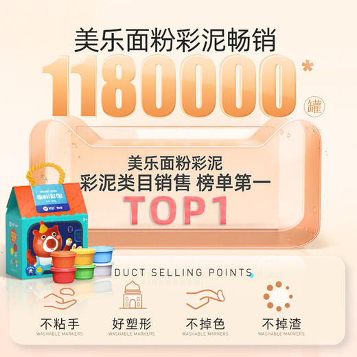 面粉彩泥100g 商品图2