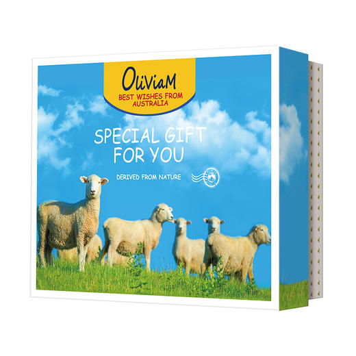 澳莉维亚小绵羊清洁保湿滋润3件套礼盒【三款可选】洗面奶/面霜/手霜/手工皂/睡眠面膜/ 商品图4