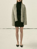 Viktoria Chan | AW22077 Rue knitted cardigan [羊驼毛开衫外套 灰/白] 商品缩略图7