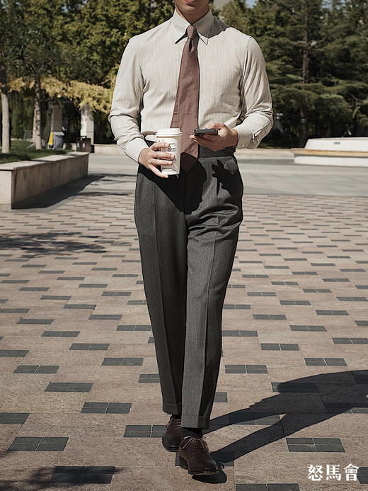 「12色可选」T.INGENIATOR Whipcord 马裤呢澳洲美丽诺羊毛意式工艺裤装 商品图0