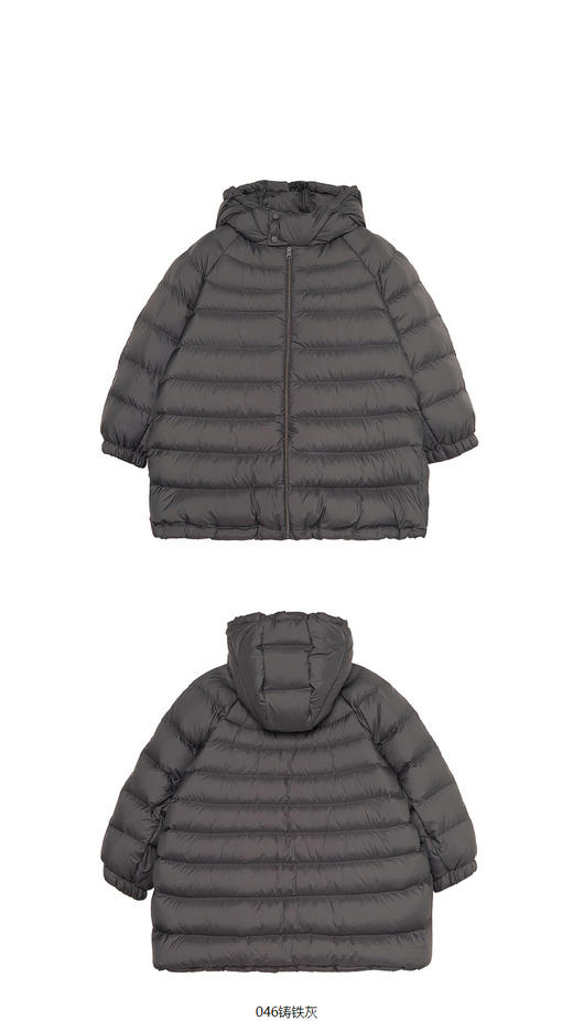 JNBY  22年冬款  宽松版中长款羽绒服  1MAC10580 商品图12