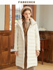 Famecoco范可儿中长款轻薄羽绒服女款帽衫减龄时尚外套F228AH005 商品缩略图1