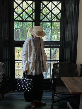 (4折) AU GARCONS 亚麻夹克外套