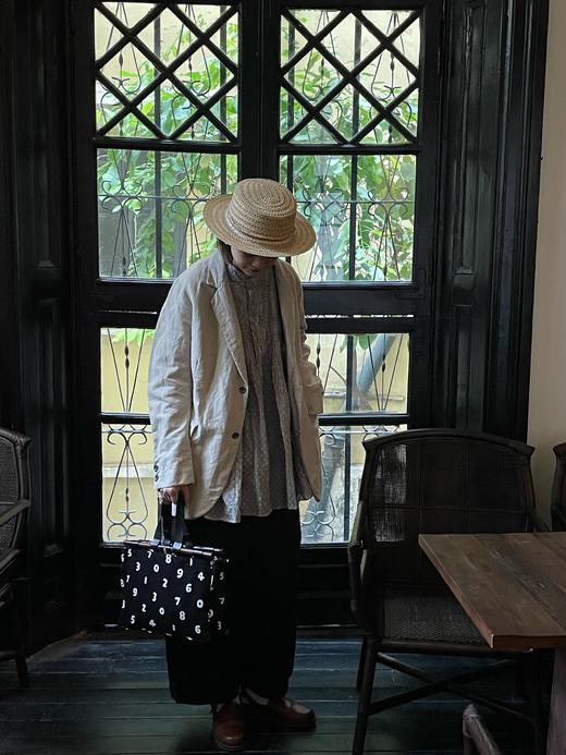 (4折) AU GARCONS 亚麻夹克外套 商品图0