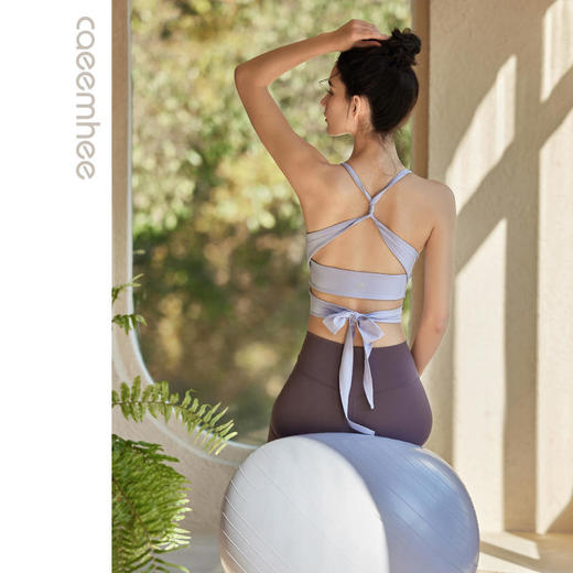 卡益裸感磨毛瑜伽服背心KU04119 商品图1