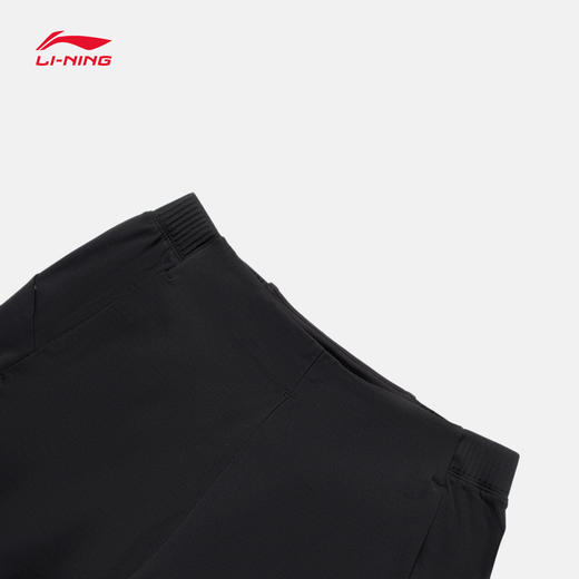 李宁 2022新款男士运动裤跑步系列男装冬季保暖反光直筒针织运动长裤 商品图2