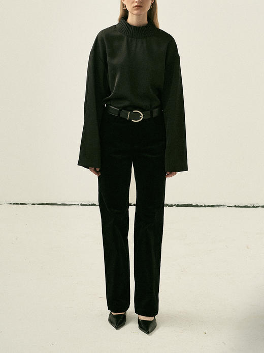 Viktoria Chan | AW22047 Kira blouse  [长袖衬衫 黑 / 白 ] 商品图3