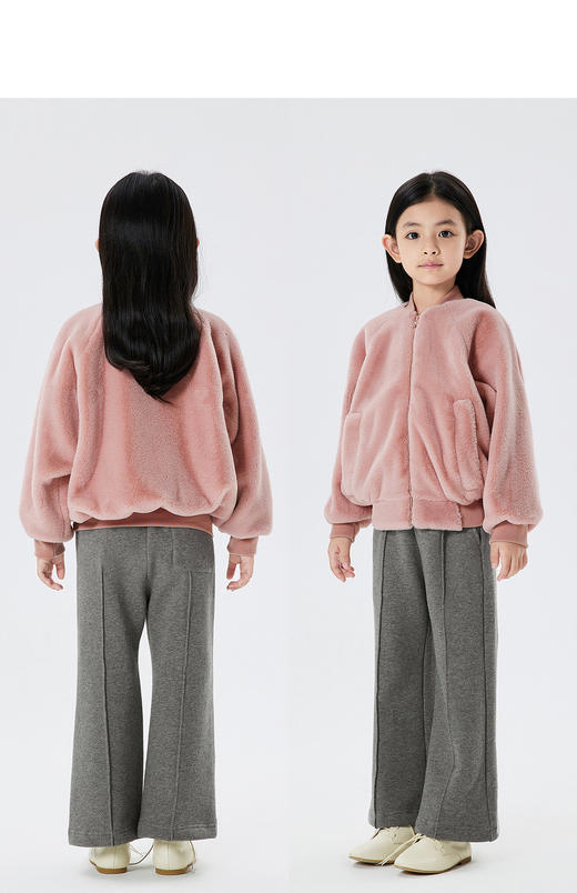 JNBY  22年冬款  亲肤柔软环保材质仿皮草外套  1MAA10330 商品图10